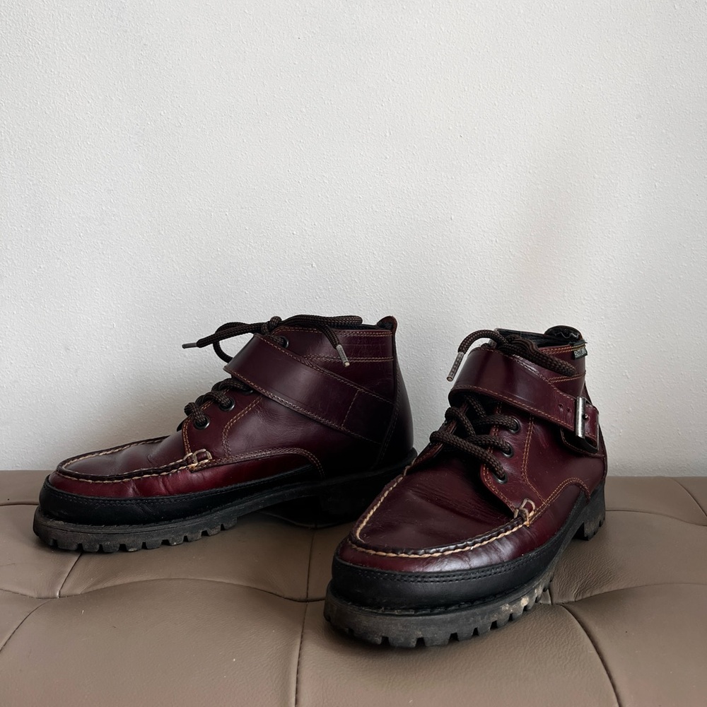 Eastland Maroon Leather Boots